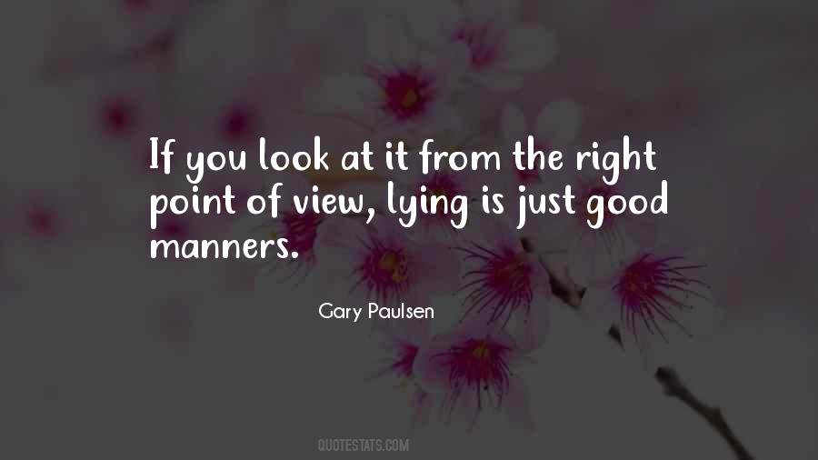 Good View Sayings #55003