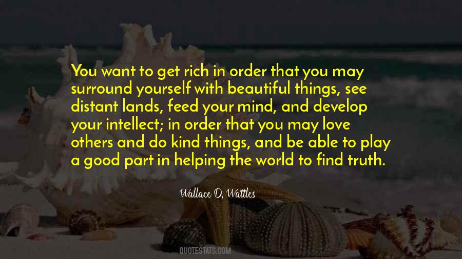 Wallace D Wattles Sayings #204749