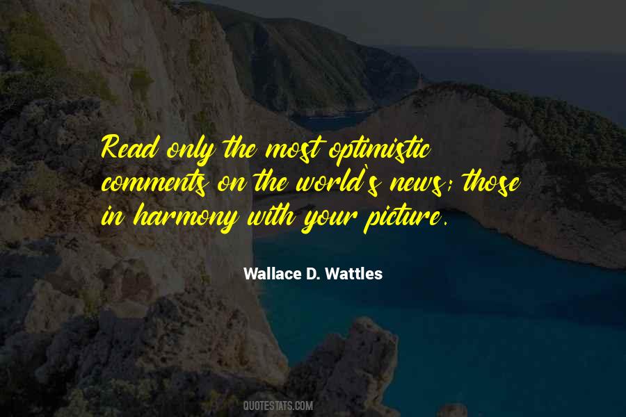 Wallace D Wattles Sayings #869229