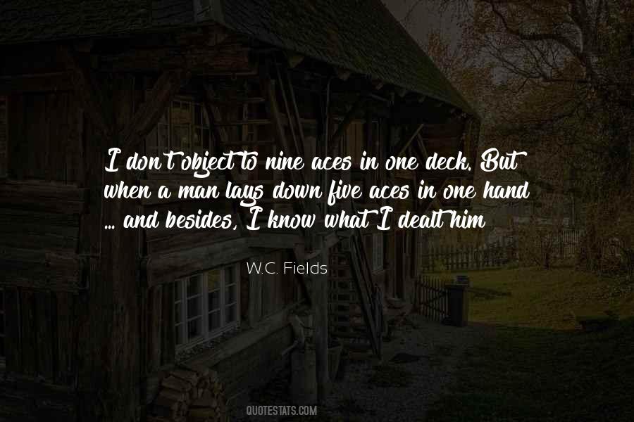 Quotes About Aces #1170623