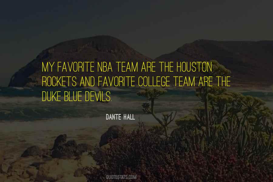 Quotes About Houston Rockets #1336881