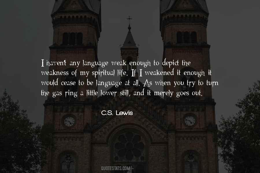 As Weak As Sayings #102138