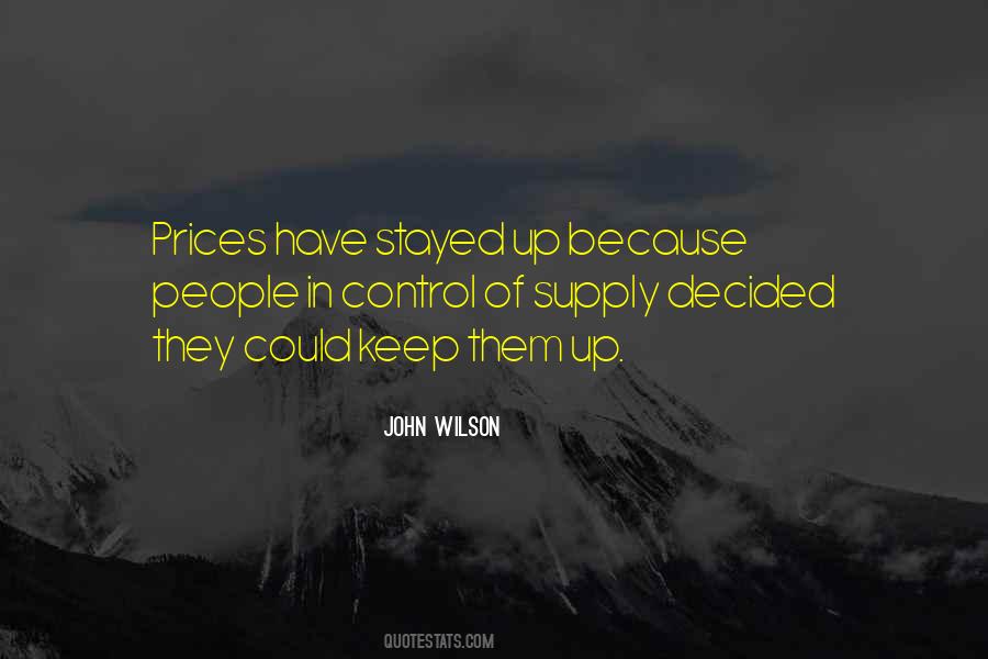 John Wilson Sayings #1092585