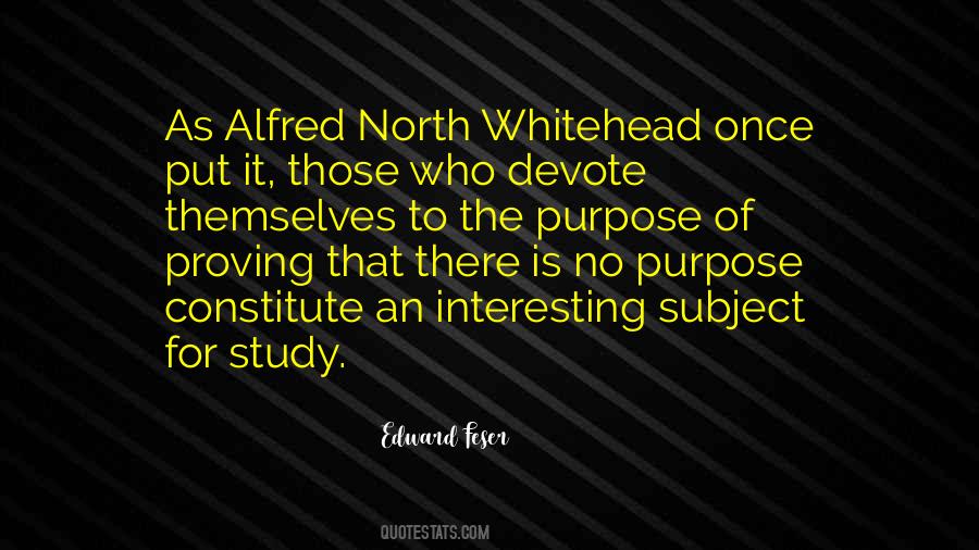 Alfred North Whitehead Sayings #1098295