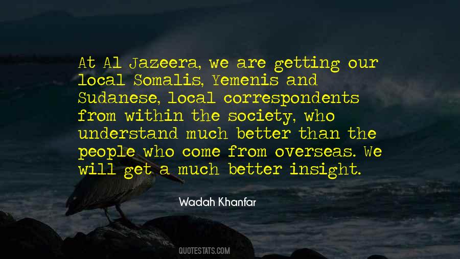 Quotes About Al Jazeera #140190