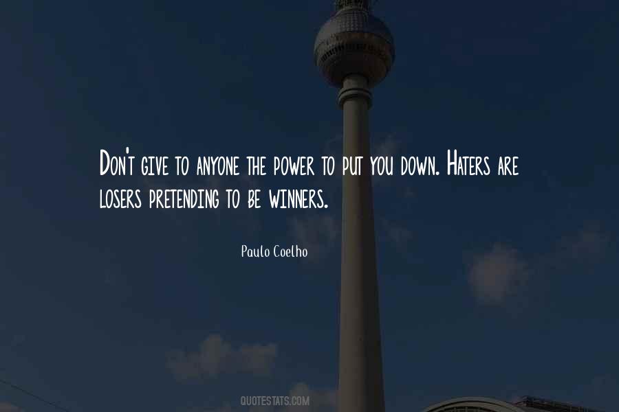 Winners Losers Sayings #111208