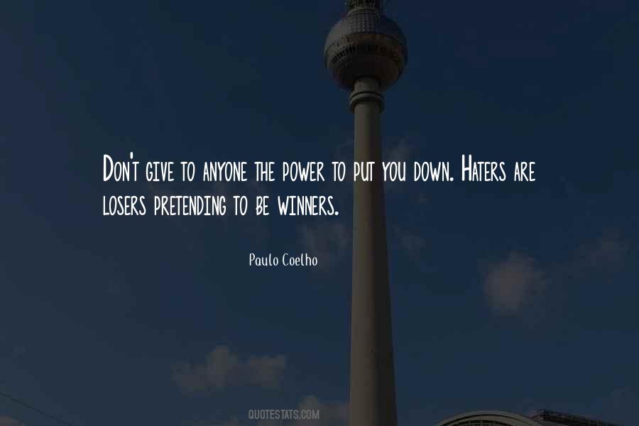 Winners Losers Sayings #111208