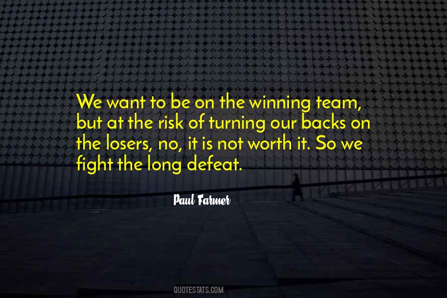 Winning Team Sayings #167633