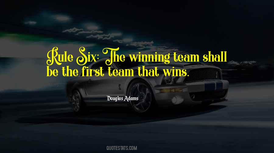Winning Team Sayings #685555