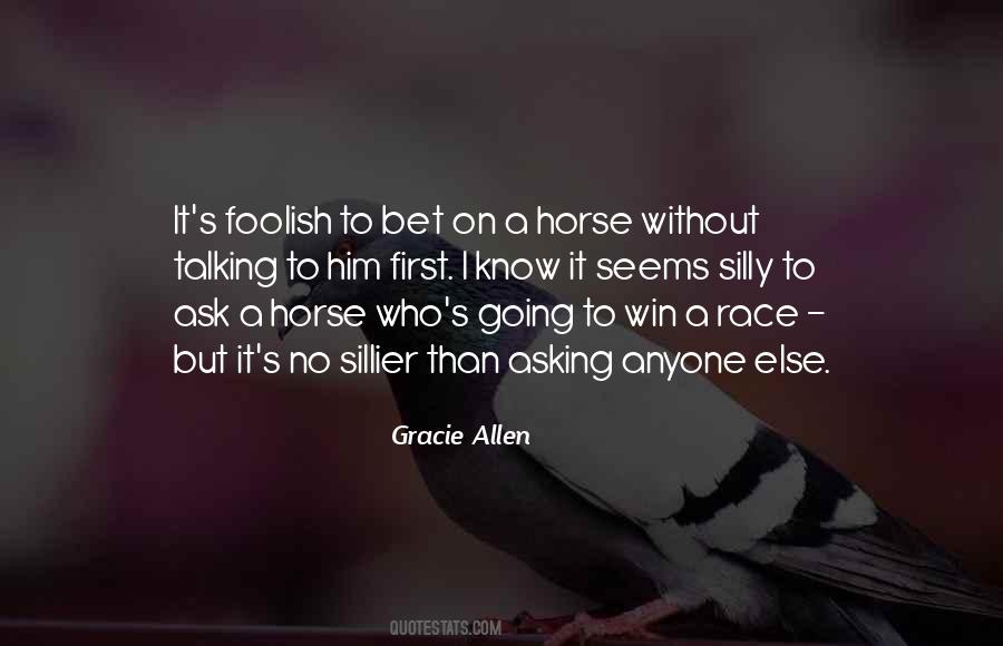 Winning Horse Sayings #1678708
