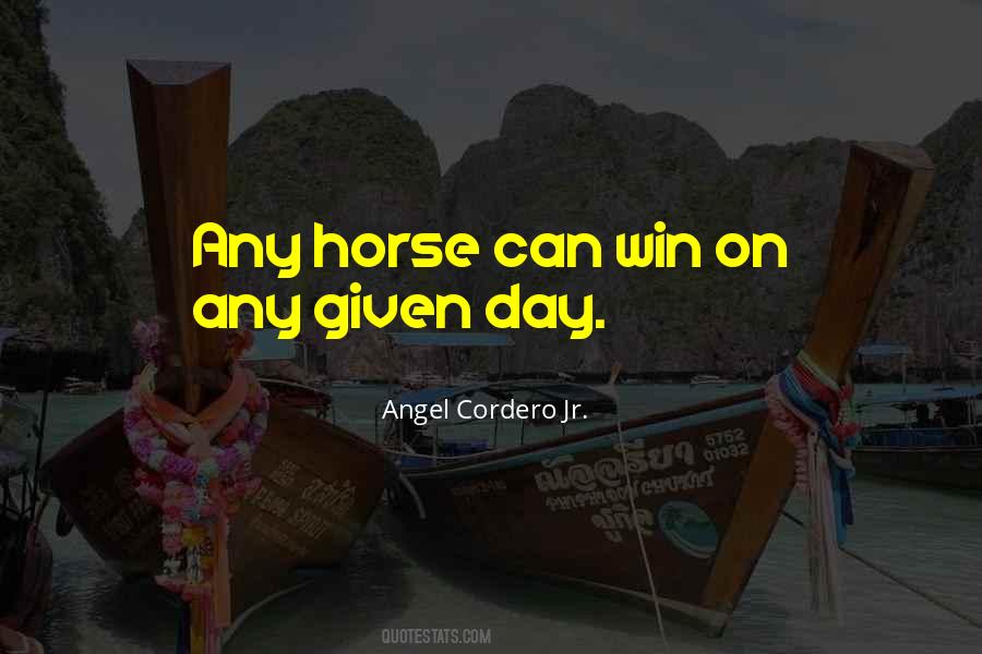 Winning Horse Sayings #859375