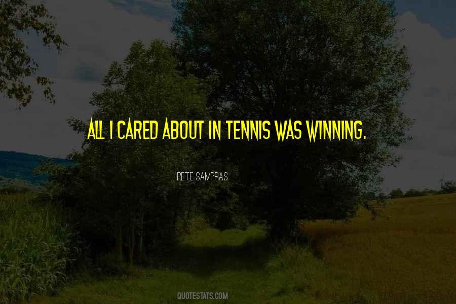 Winning Tennis Sayings #745545