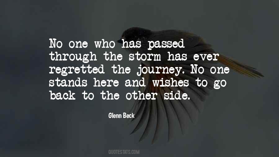 Quotes About Through The Storm #1149186