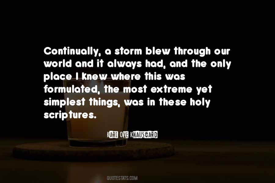 Quotes About Through The Storm #1381654