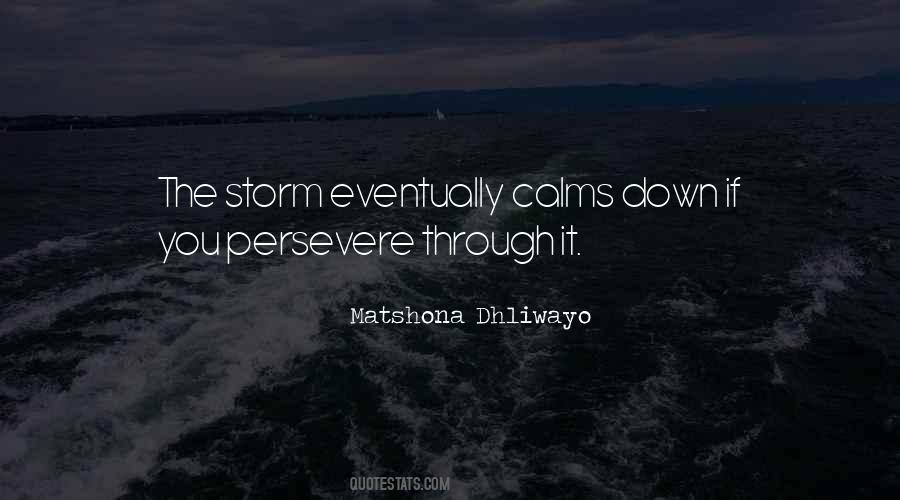 Quotes About Through The Storm #1610152