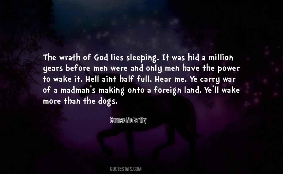 Wrath Of God Sayings #1428495