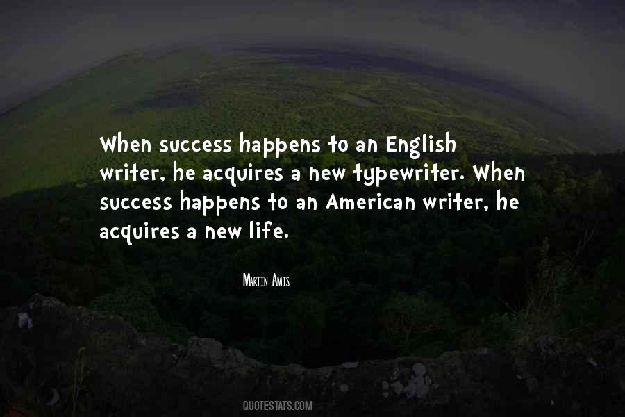 English Writer Sayings #1421444