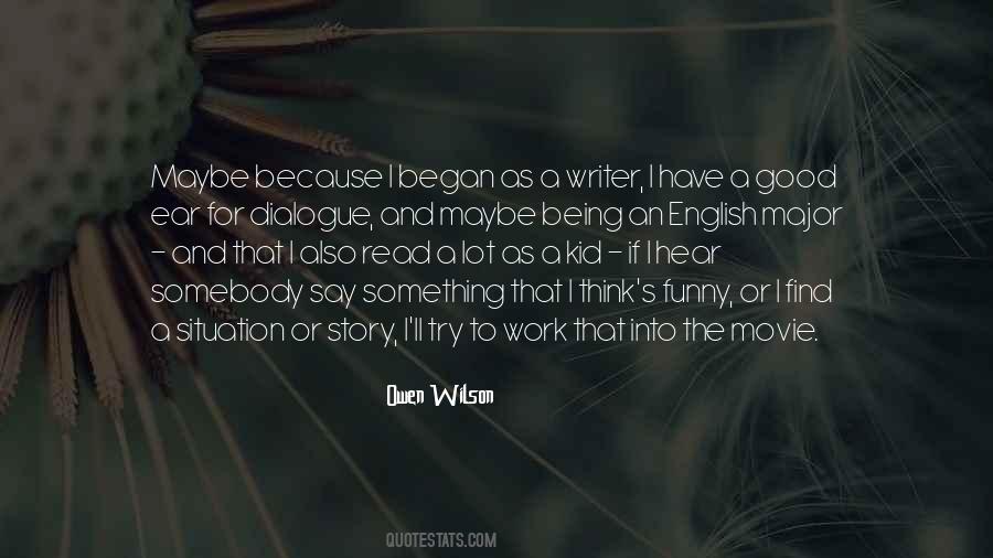 English Writer Sayings #1653976