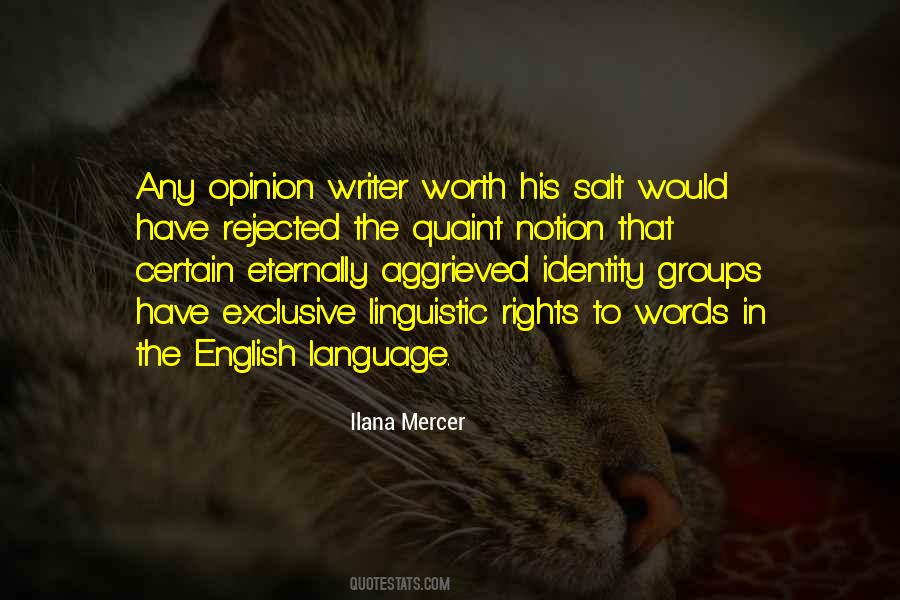 English Writer Sayings #482079