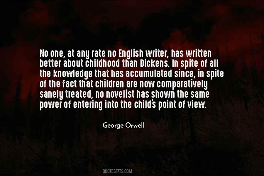 English Writer Sayings #586894
