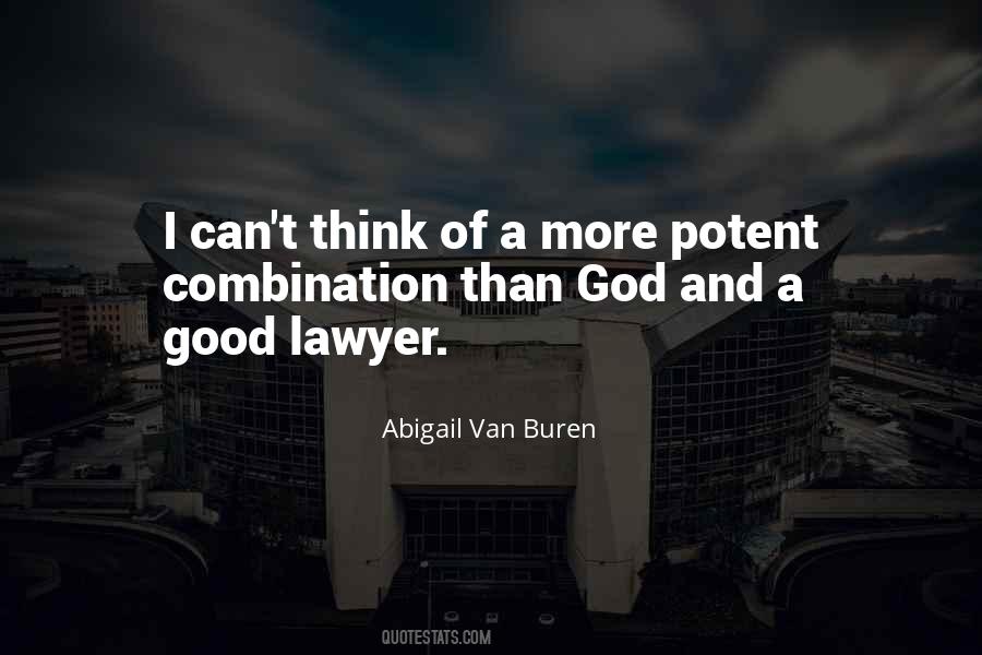 Good Lawyer Sayings #35638