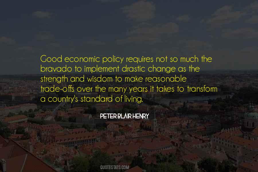 Quotes About Economic Policy #1214074