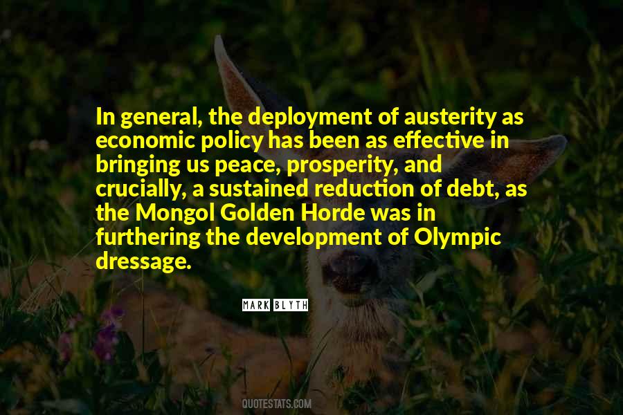 Quotes About Economic Policy #1506186