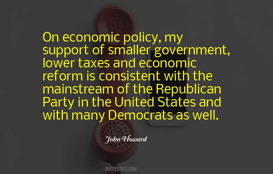 Quotes About Economic Policy #327234