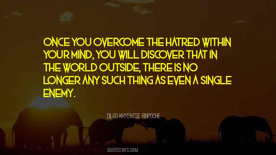 Quotes About Hatred In The World #1085826