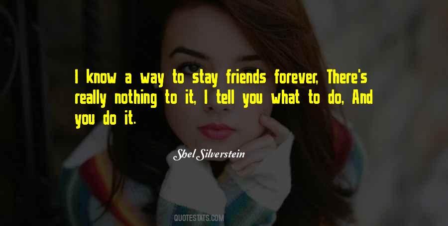 Quotes About Forever Friends #1394376
