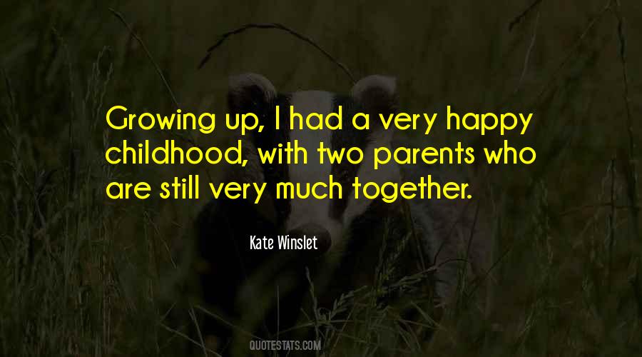 Quotes About Growing Together #1101080