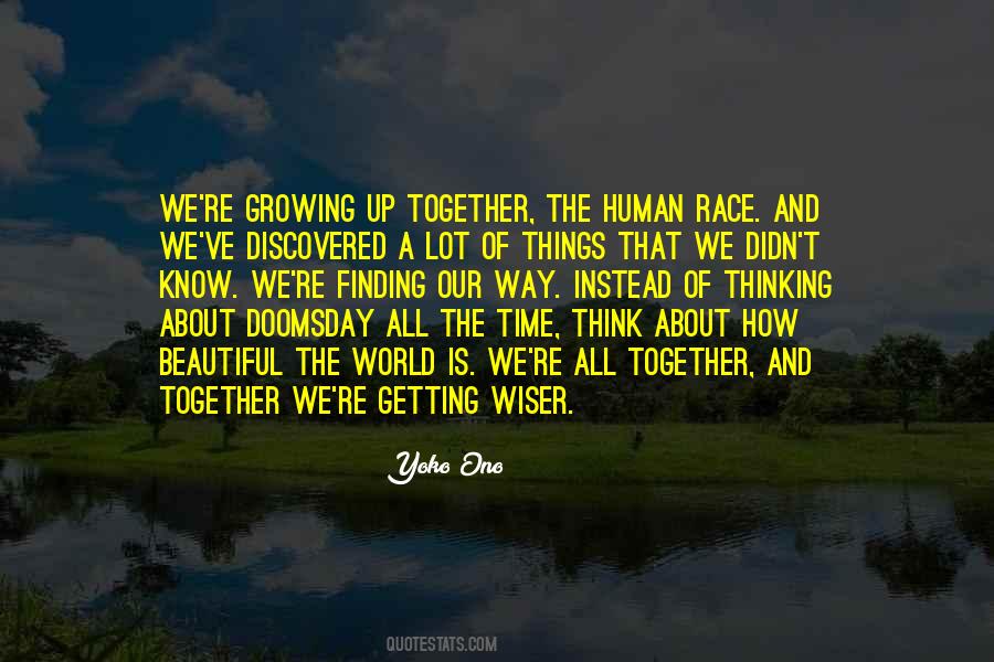 Quotes About Growing Together #65788