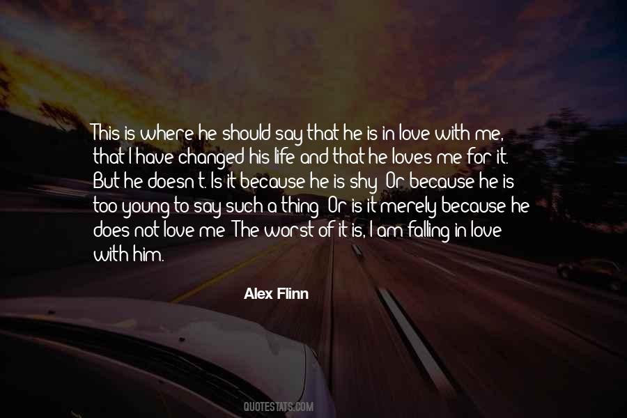 Quotes About Falling In Love With Him #868891