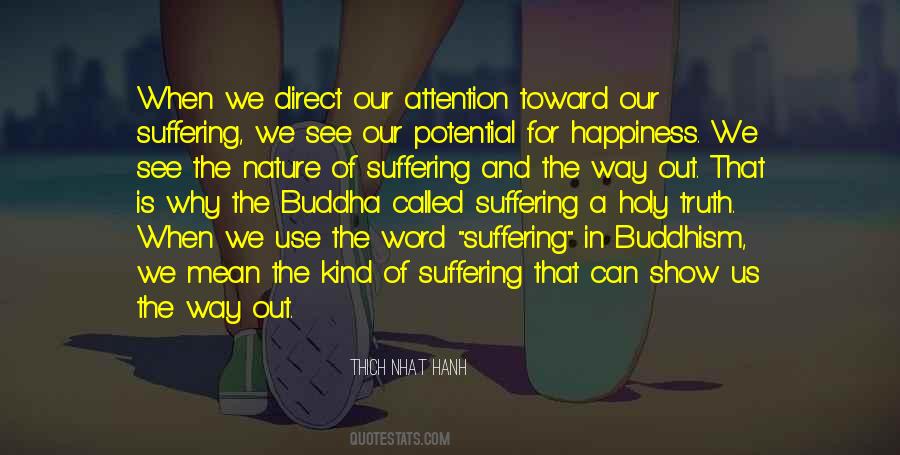 Quotes About Suffering Buddha #1715723