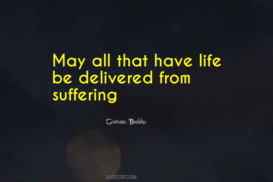 Quotes About Suffering Buddha #402867