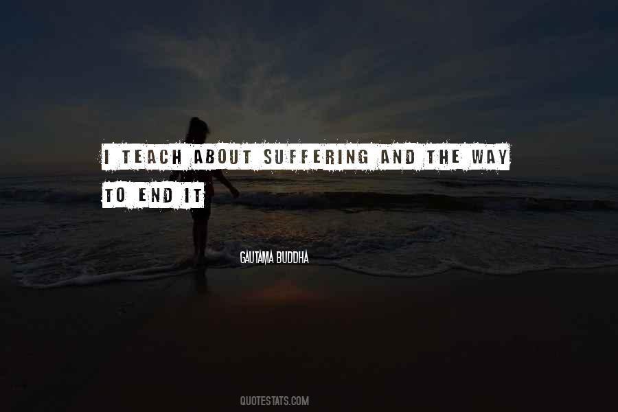 Quotes About Suffering Buddha #654506