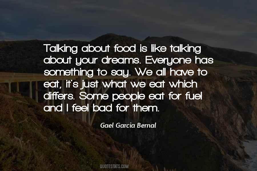 Quotes About Food As Fuel #1004375