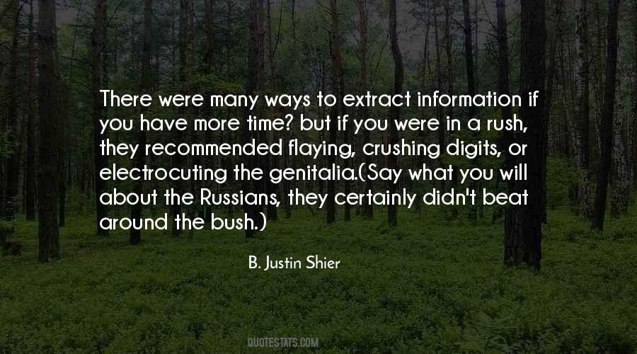 Beat Around The Bush Sayings #991766