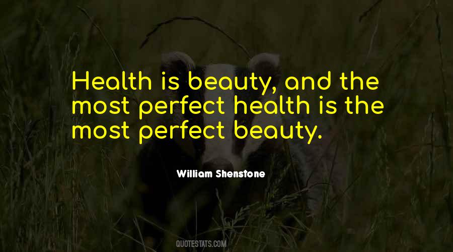 Beauty And Health Sayings #556102