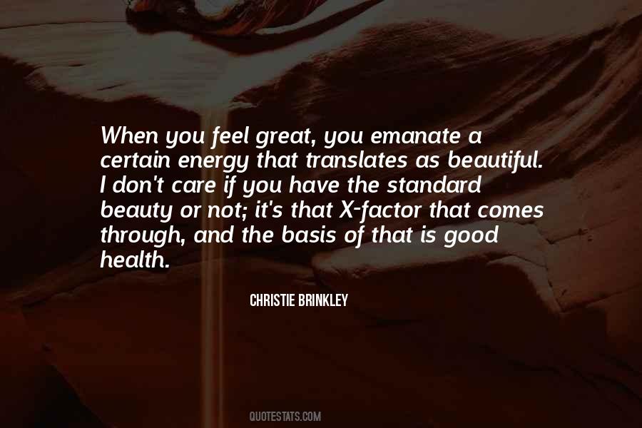 Beauty And Health Sayings #830899