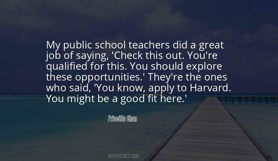 Quotes About Public School Teachers #1129354