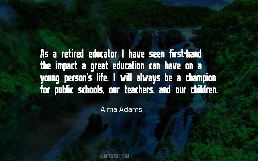 Quotes About Public School Teachers #521060