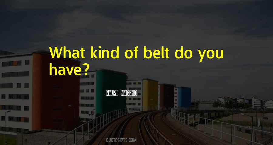 Belts With Sayings #82019