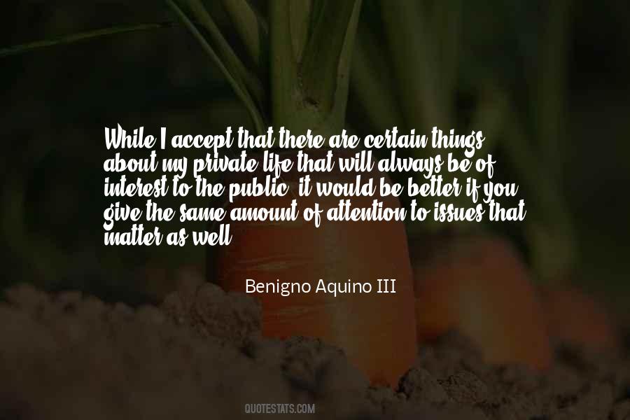 Benigno Aquino Iii Sayings #107311