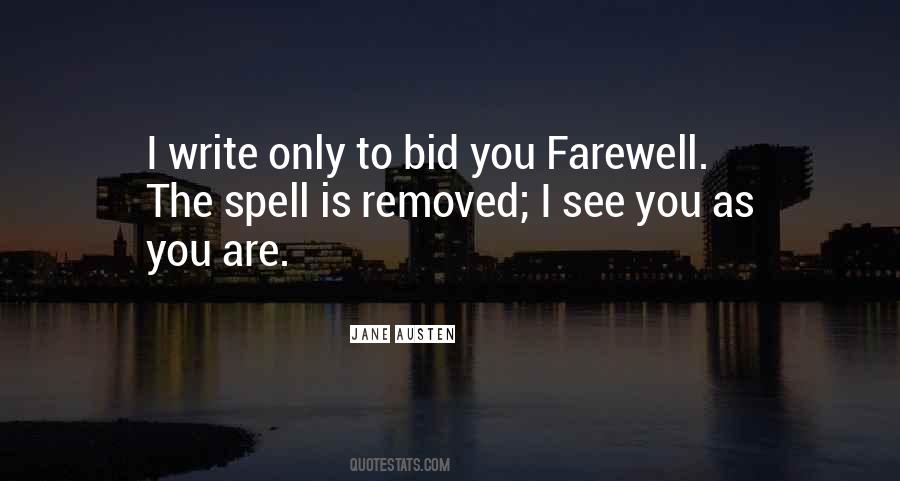 Bid Farewell Sayings #1750197