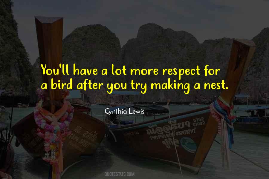 Bird Nest Sayings #1420632