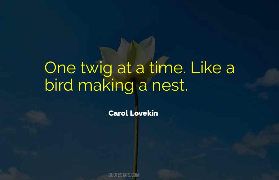 Bird Nest Sayings #334218