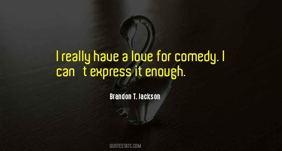 Quotes About Love Comedy #13230