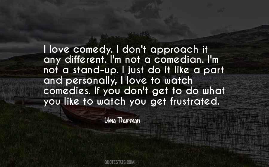 Quotes About Love Comedy #994807