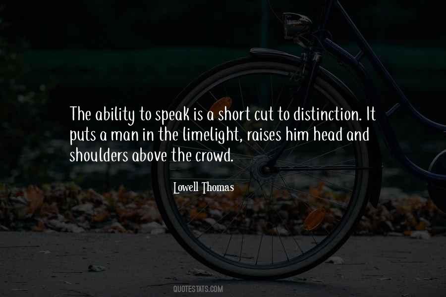 Quotes About Ability To Speak #1471406